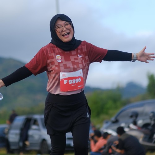 Race photo from KEDIRI HALF MARATHON 2026