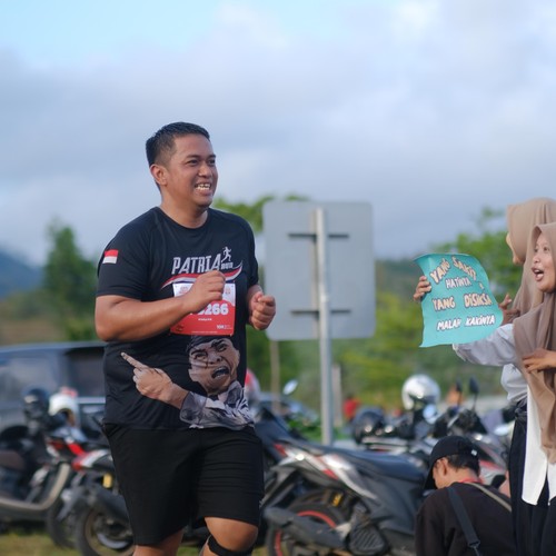 Race photo from KEDIRI HALF MARATHON 2026