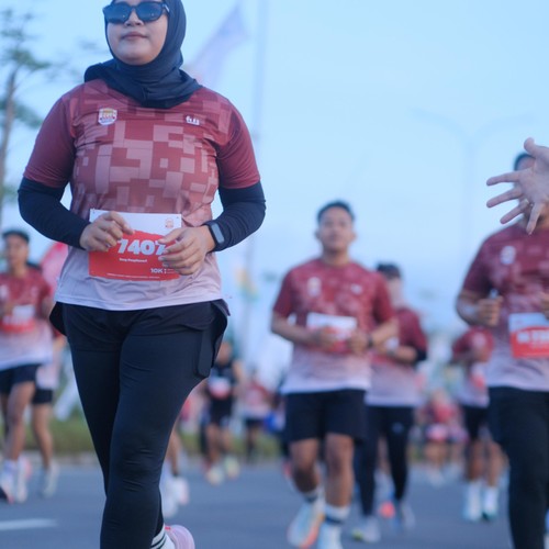 Race photo from KEDIRI HALF MARATHON 2026