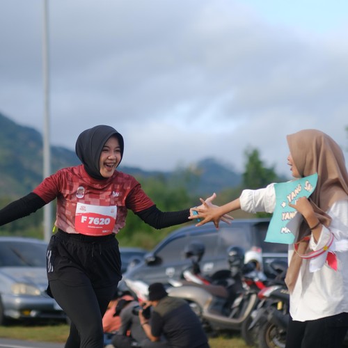 Race photo from KEDIRI HALF MARATHON 2026