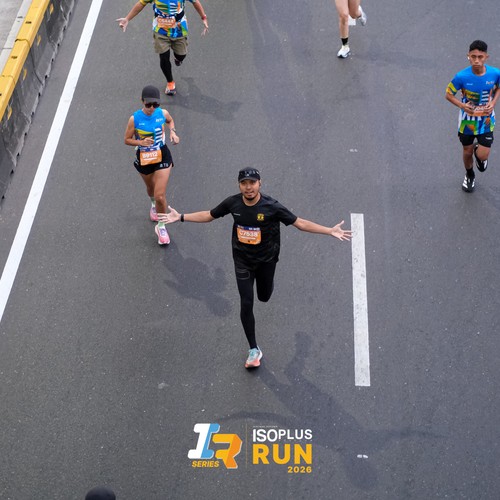 Race photo from ISOPLUS RUN 2026 - JAKARTA