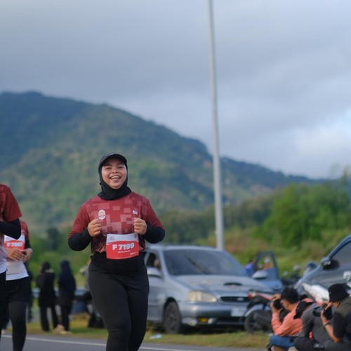 Race photo from KEDIRI HALF MARATHON 2026