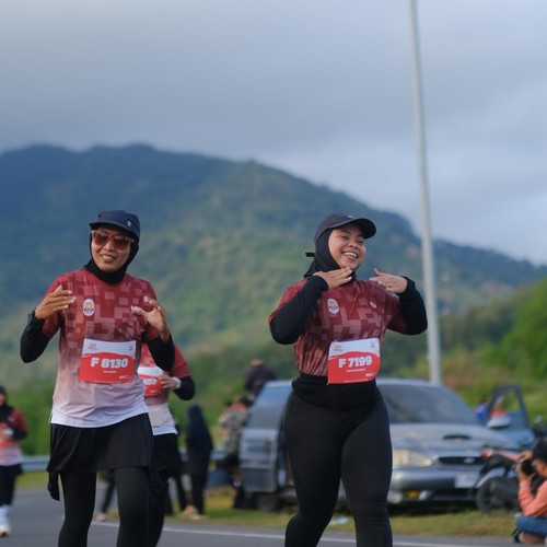Race photo from KEDIRI HALF MARATHON 2026
