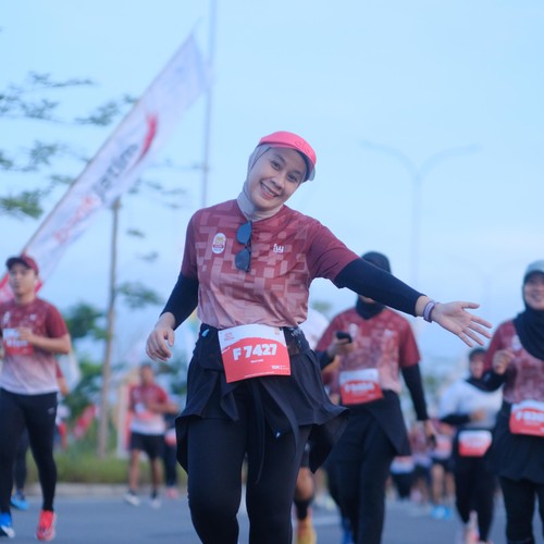 Race photo from KEDIRI HALF MARATHON 2026
