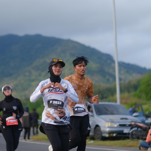 Race photo from KEDIRI HALF MARATHON 2026