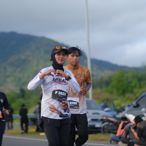 Race photo from KEDIRI HALF MARATHON 2026