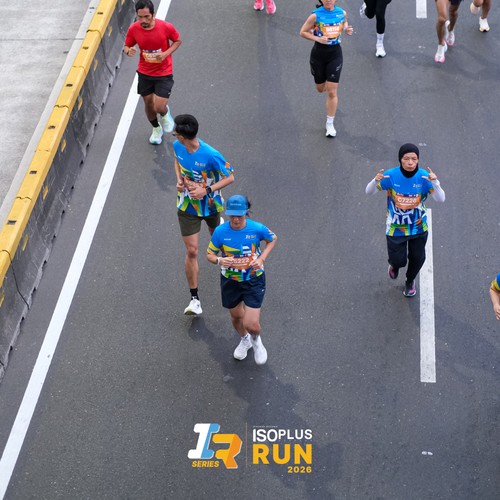 Race photo from ISOPLUS RUN 2026 - JAKARTA