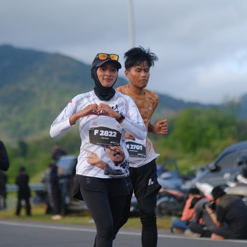 Race photo from KEDIRI HALF MARATHON 2026