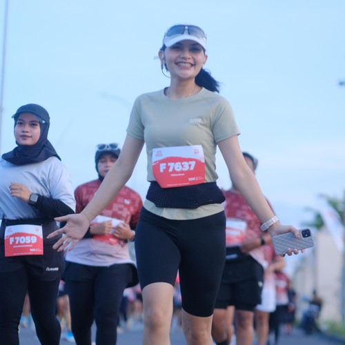 Race photo from KEDIRI HALF MARATHON 2026