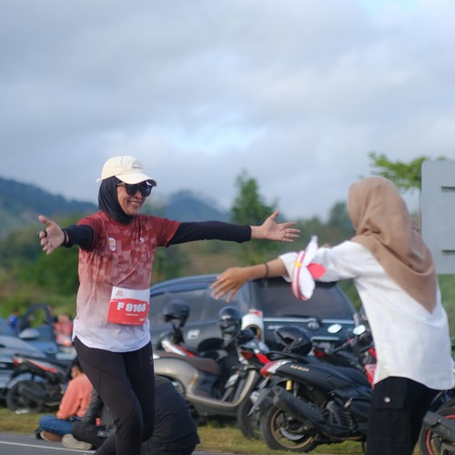 Race photo from KEDIRI HALF MARATHON 2026
