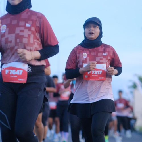 Race photo from KEDIRI HALF MARATHON 2026