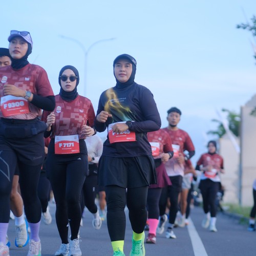 Race photo from KEDIRI HALF MARATHON 2026