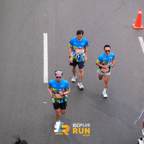 Race photo from ISOPLUS RUN 2026 - JAKARTA