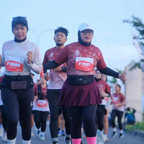 Race photo from KEDIRI HALF MARATHON 2026