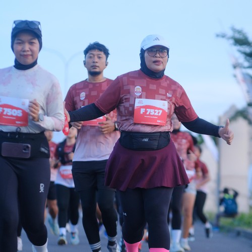 Race photo from KEDIRI HALF MARATHON 2026