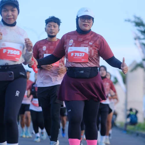 Race photo from KEDIRI HALF MARATHON 2026