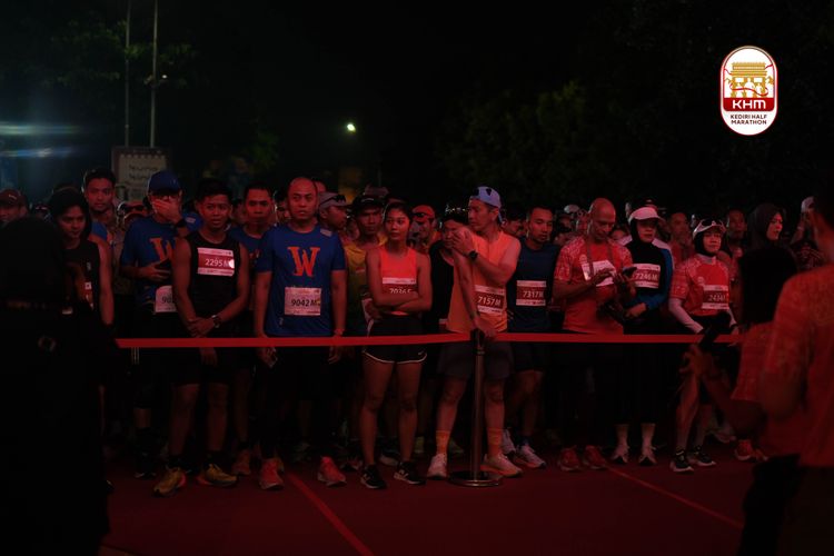 Race photo from Kediri Half Marathon 2025