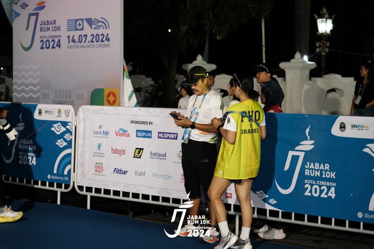 Race photo from Jabar Run 10K 2024
