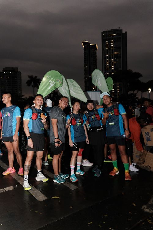 Race photo from Road to BAF Lions Run 2024