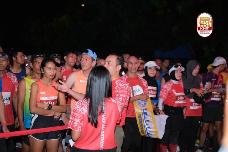 Race photo from Kediri Half Marathon 2025
