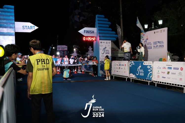 Race photo from Jabar Run 10K 2024