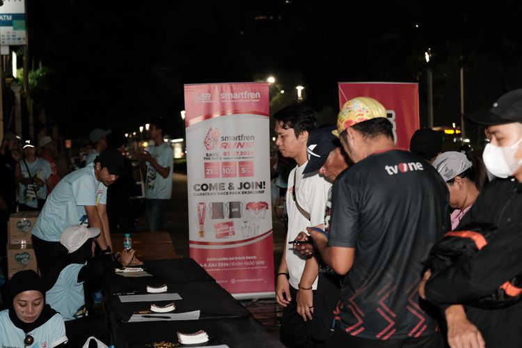 Race photo from Smartfren Run 2024 Vibes