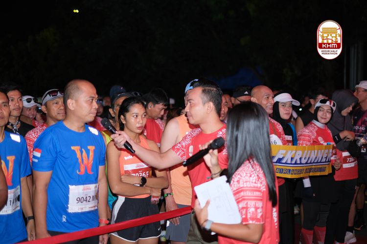 Race photo from Kediri Half Marathon 2025