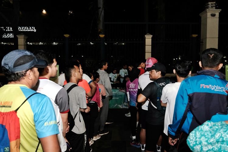Race photo from Lari Bareng Yuk!