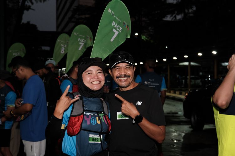 Race photo from Road to BAF Lions Run 2024