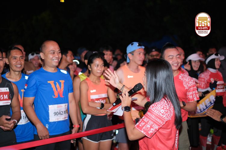 Race photo from Kediri Half Marathon 2025