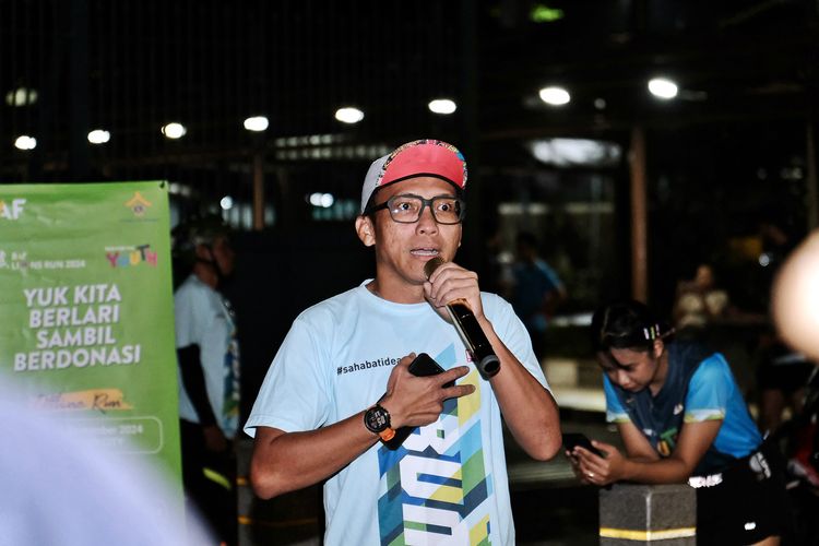 Race photo from Lari Bareng Yuk!