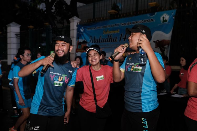 Race photo from Road to BAF Lions Run 2024