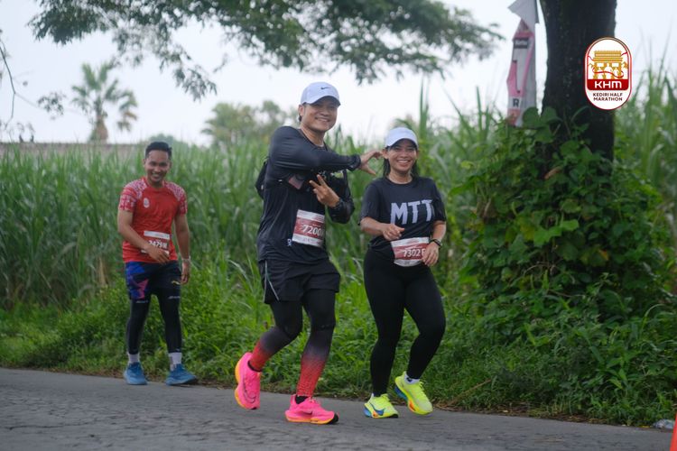 Race photo from Kediri Half Marathon 2025