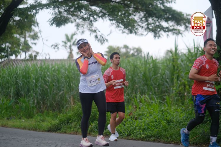 Race photo from Kediri Half Marathon 2025