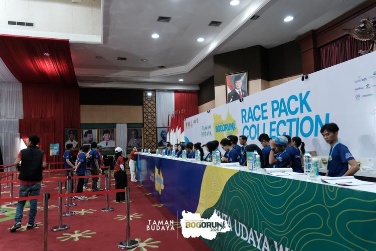 Race photo from Taman Budaya x BOGORUN 2025