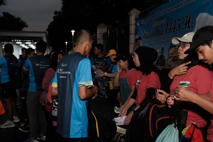 Race photo from Road to BAF Lions Run 2024