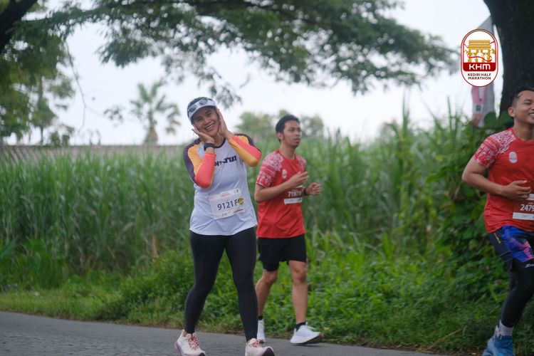 Race photo from Kediri Half Marathon 2025