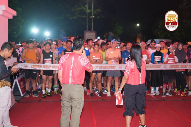 Race photo from Kediri Half Marathon 2025