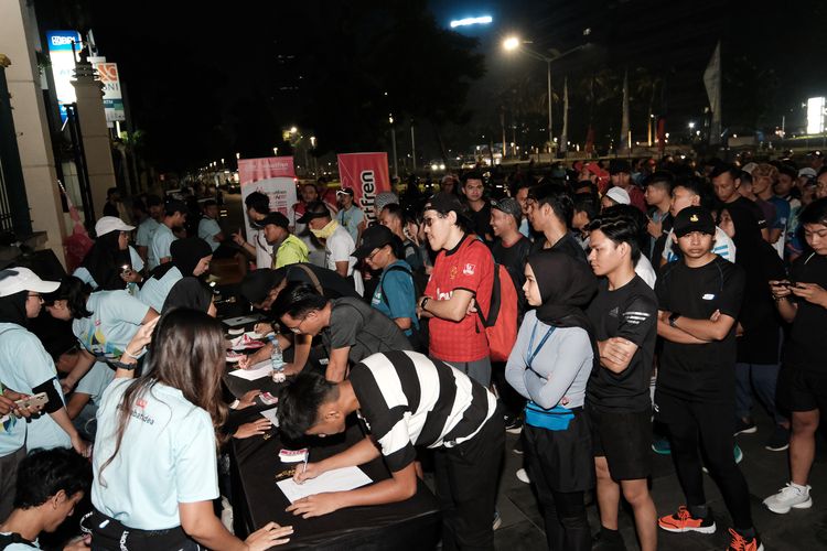 Race photo from Smartfren Run 2024 Vibes