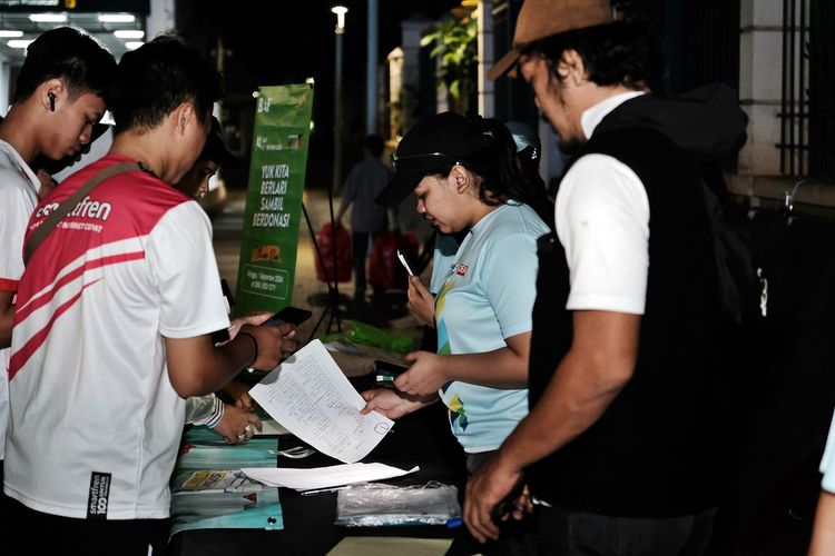 Race photo from Lari Bareng Yuk!