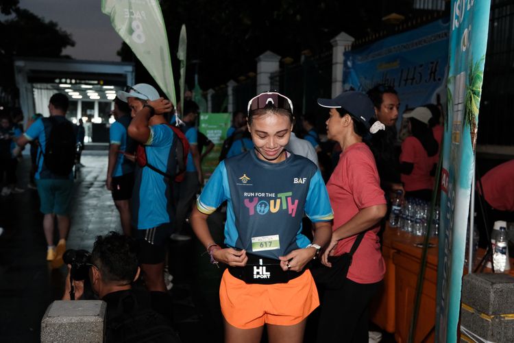 Race photo from Road to BAF Lions Run 2024