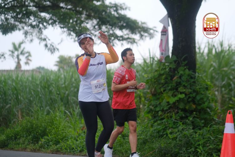 Race photo from Kediri Half Marathon 2025
