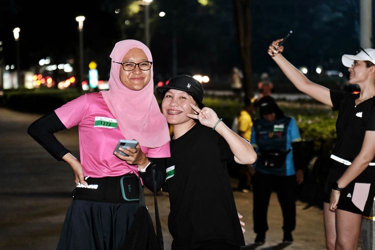 Race photo from Lari Bareng Yuk!