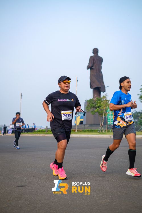 Race photo from ISOPlus Run 2024 Jakarta