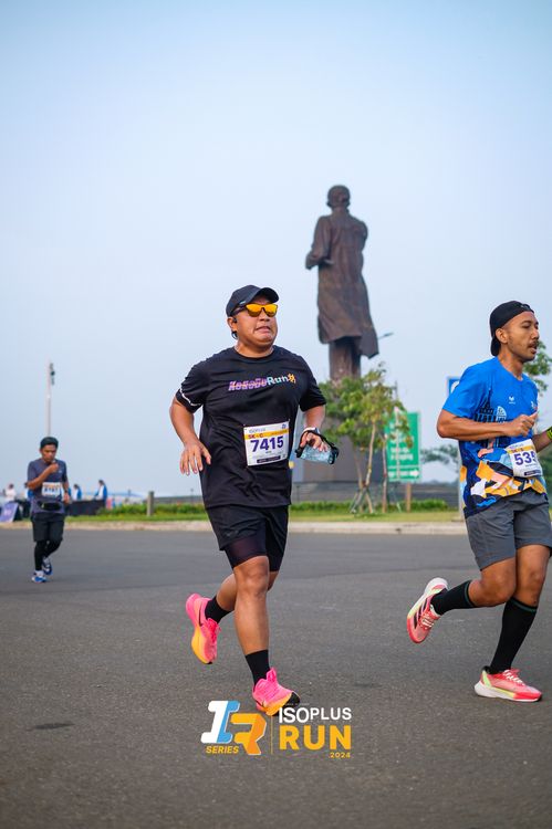 Race photo from ISOPlus Run 2024 Jakarta