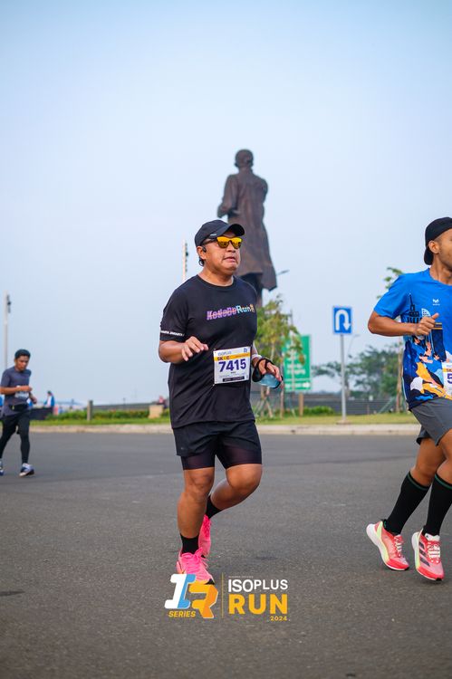 Race photo from ISOPlus Run 2024 Jakarta
