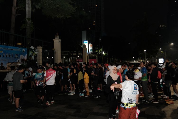 Race photo from Smartfren Run 2024 Vibes