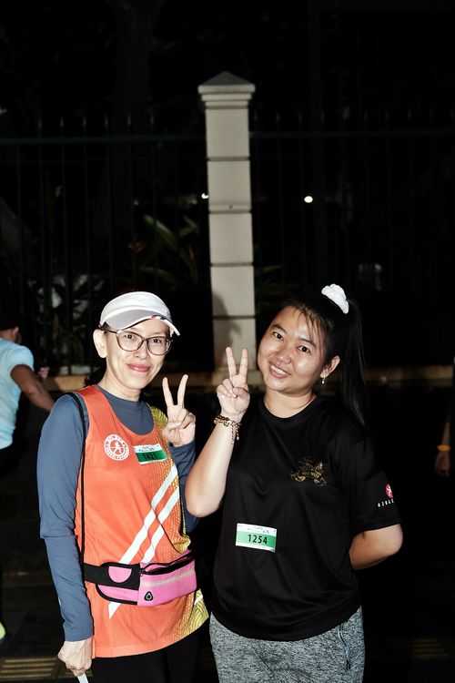 Race photo from Lari Bareng Yuk!