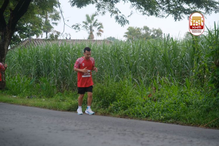 Race photo from Kediri Half Marathon 2025