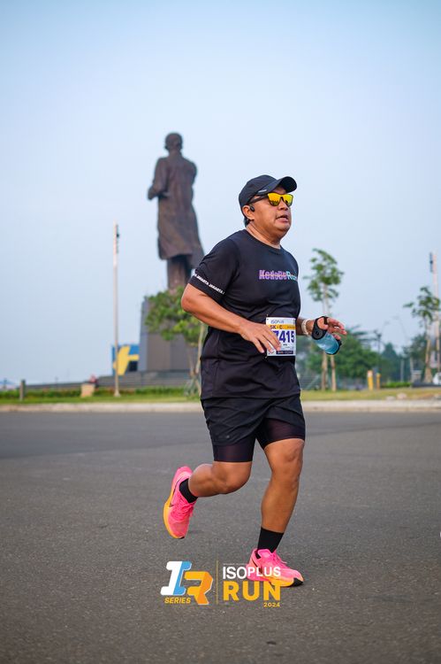 Race photo from ISOPlus Run 2024 Jakarta